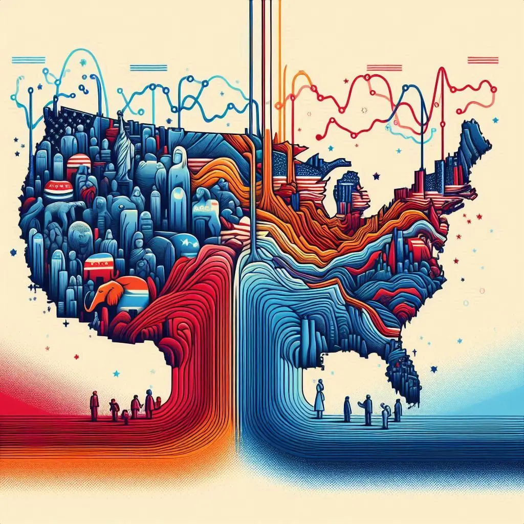Analyzing Political Party Strength vs. Quality of Life in U.S. States